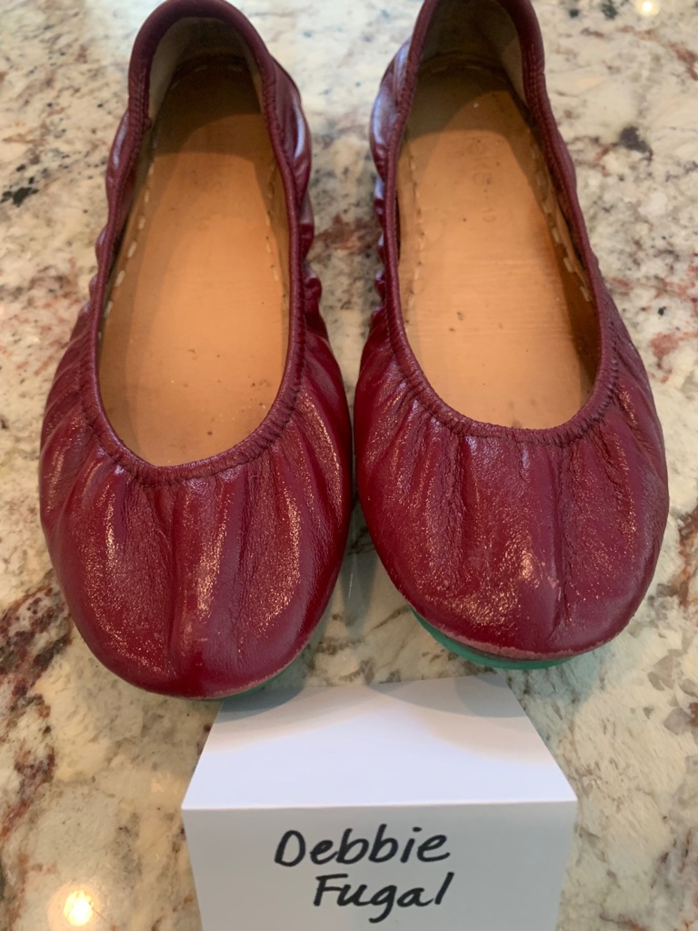 Burgundy Tieks, Size 10
